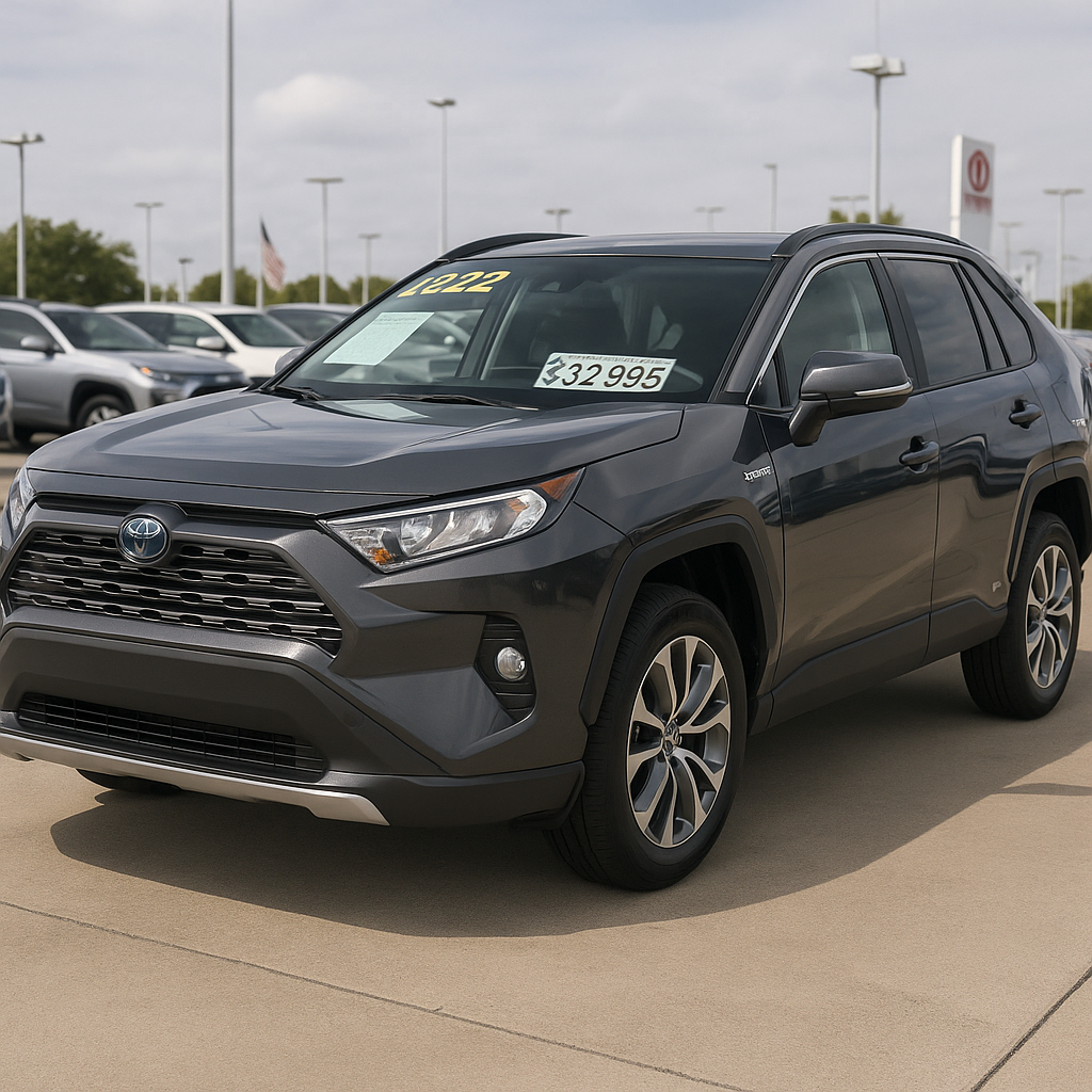Вживані Toyota RAV4 у США дорожчі за нові моделі на ринку