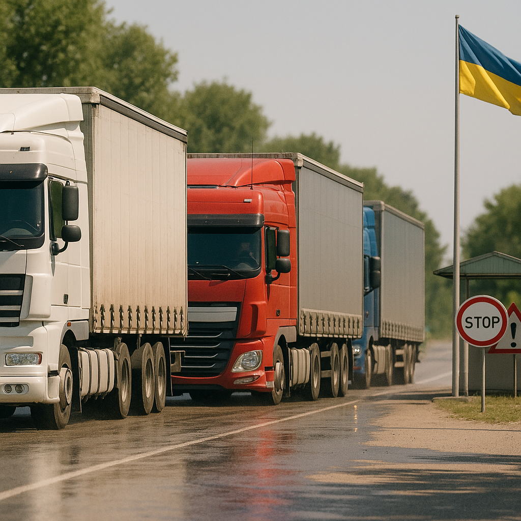 В Україні обмежать рух вантажівок через літню спеку