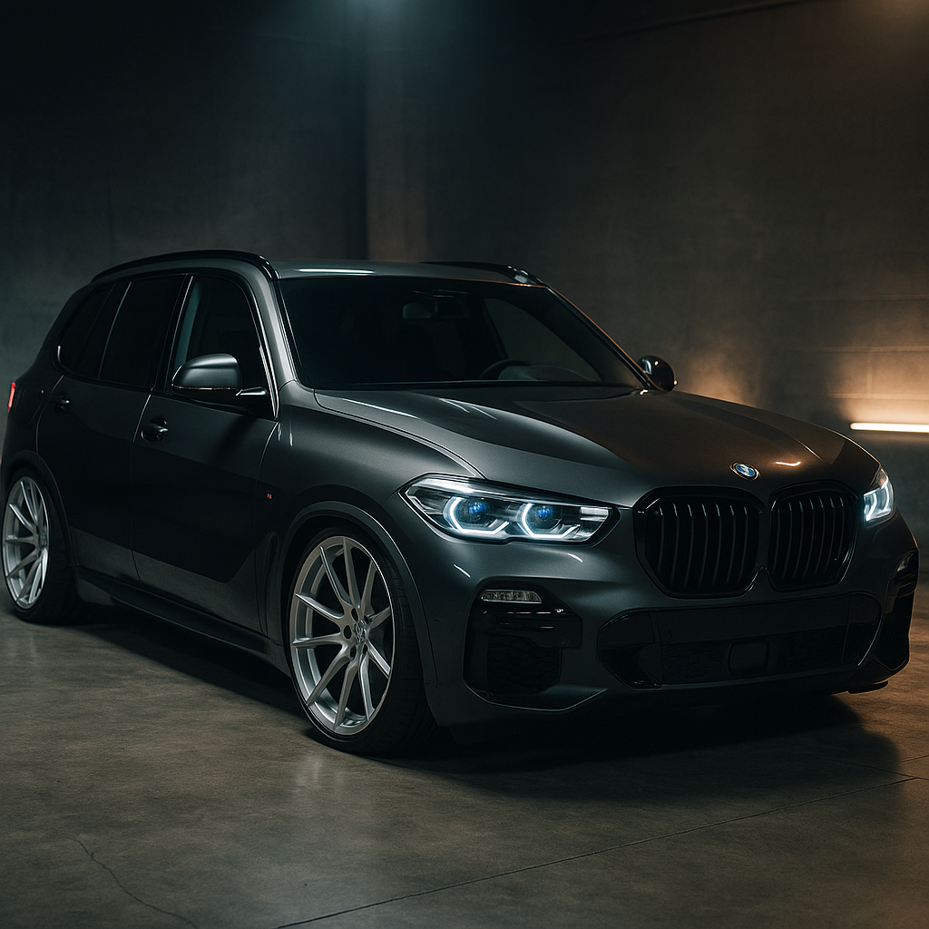 Новий BMW X5 показали у віртуальному тюнінгу Vossen