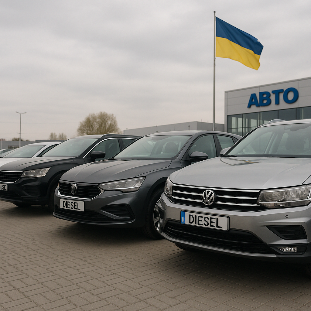 Дизельні авто в Україні втрачають позиції на ринку